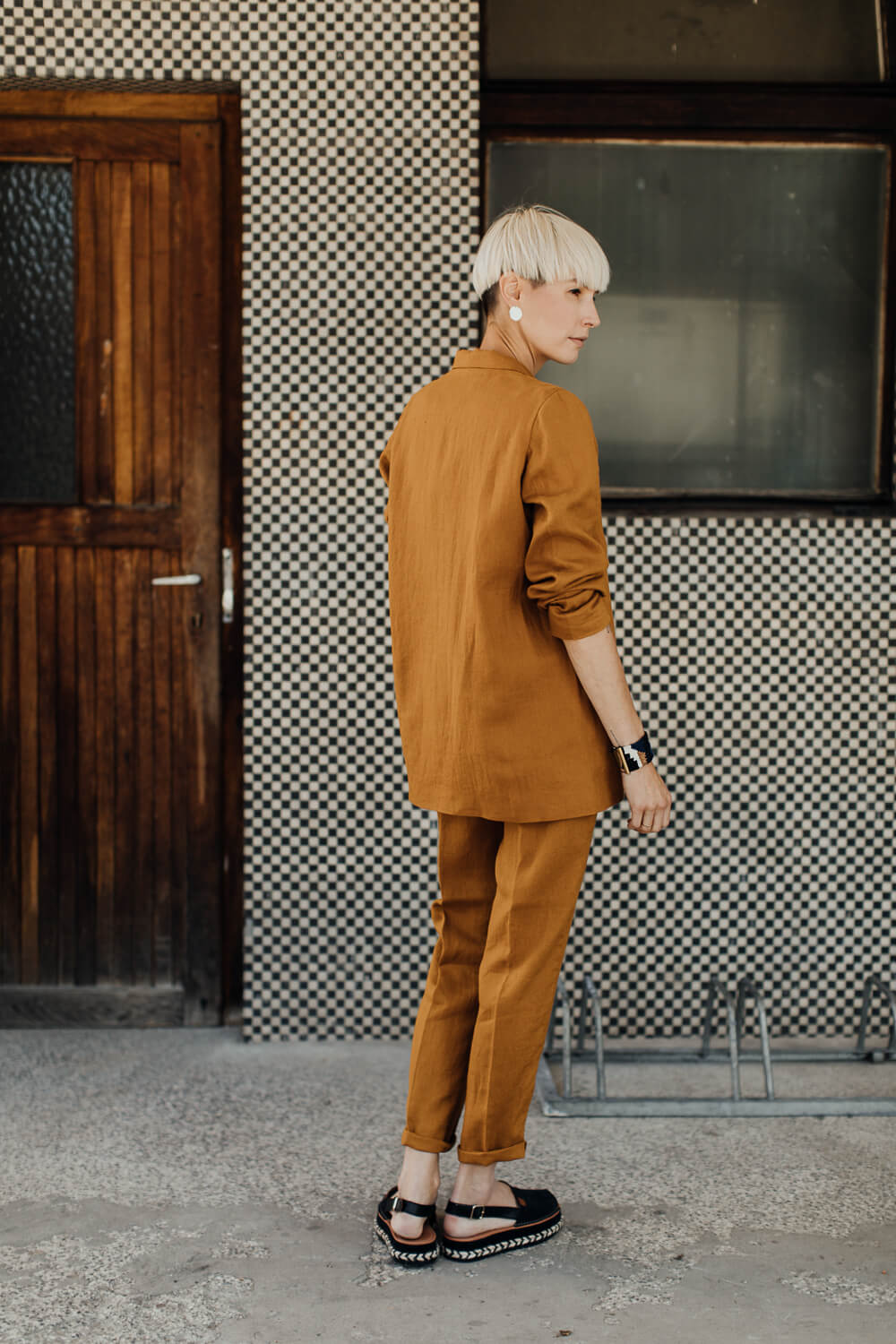 TWO/NIGHT /honey&cinnamon linen/