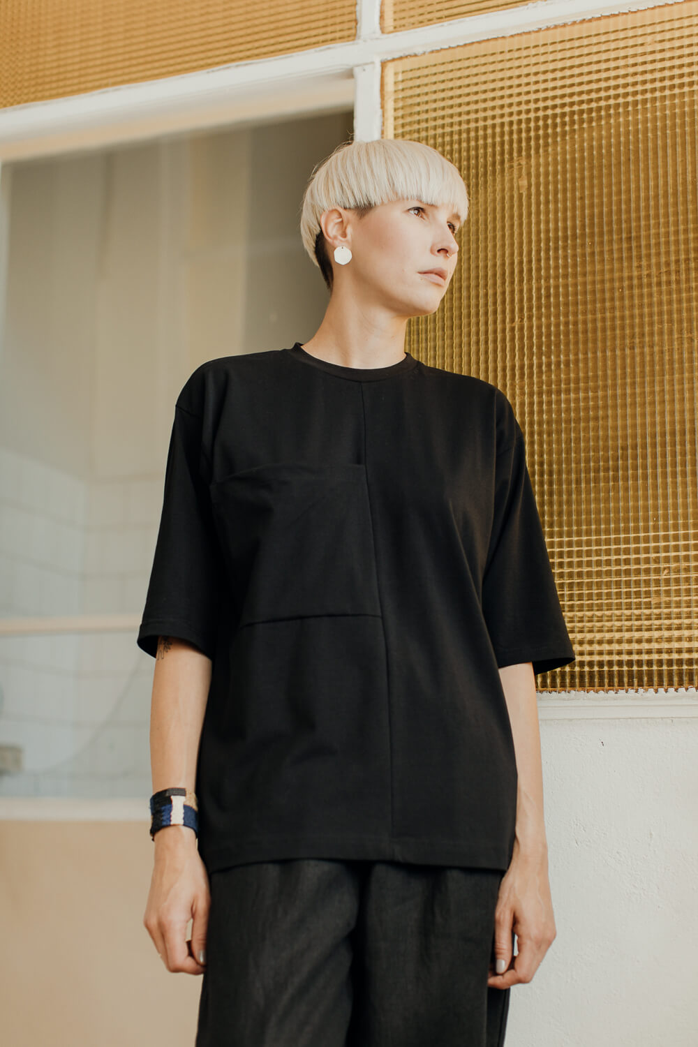 ALVA /black cotton/