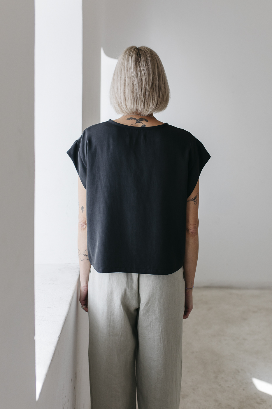 LISBOA /pistachio linen/