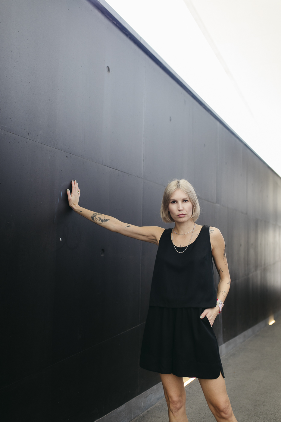 HI ROMA /black tencel/