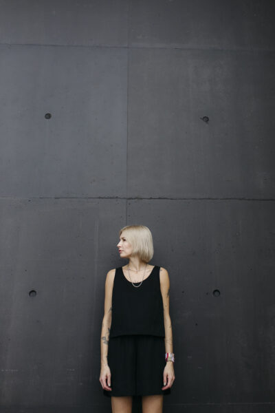 HI ROMA /black tencel/