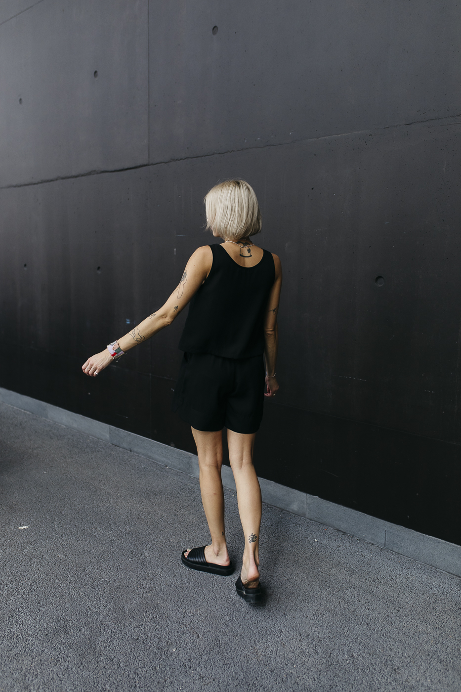 HI ROMA /black tencel/