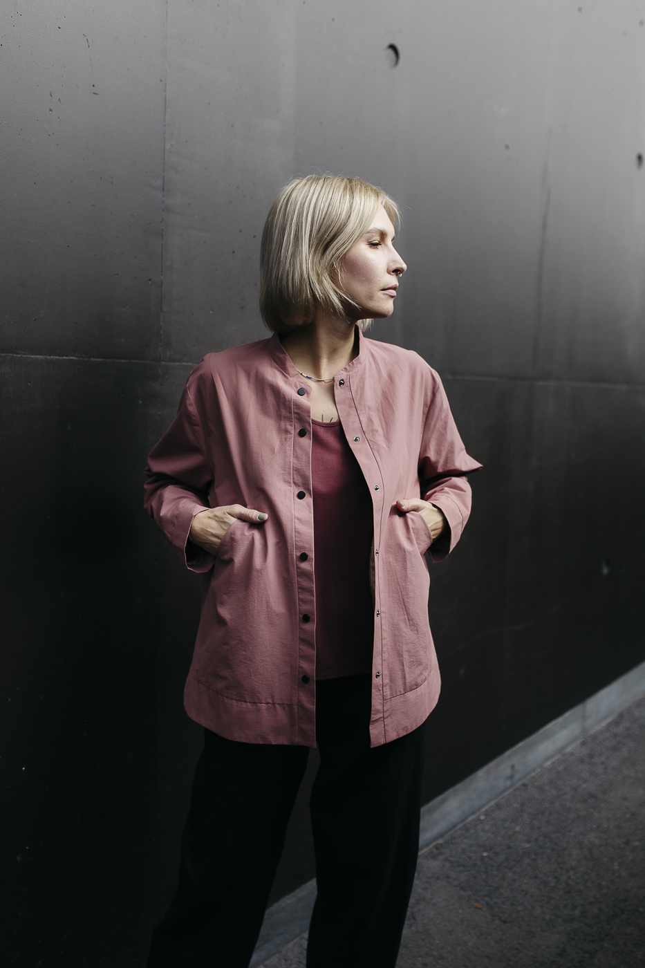 TEIDE /rose cotton+nylon/