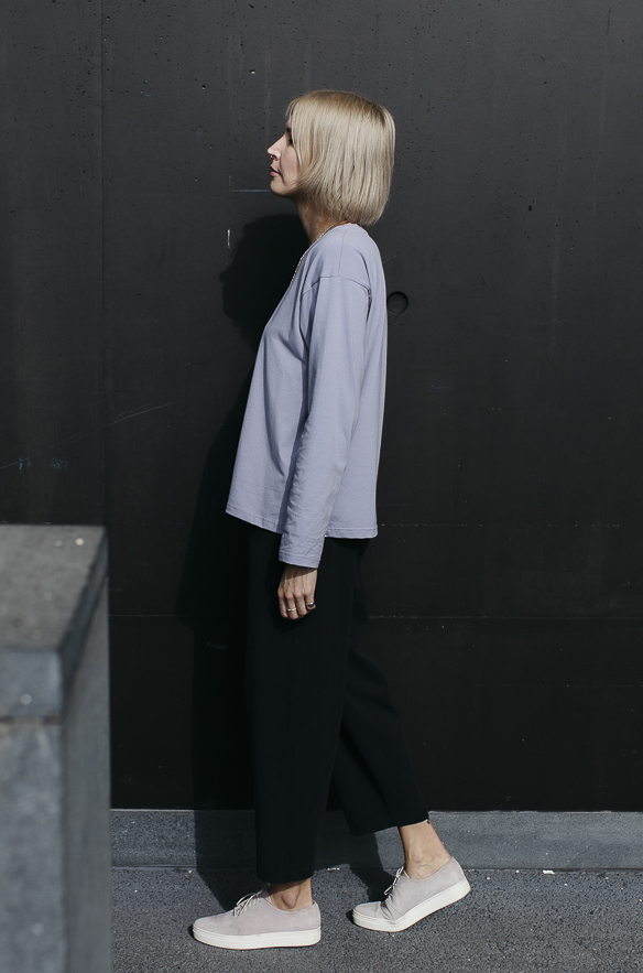 MORNING /lilac cotton/