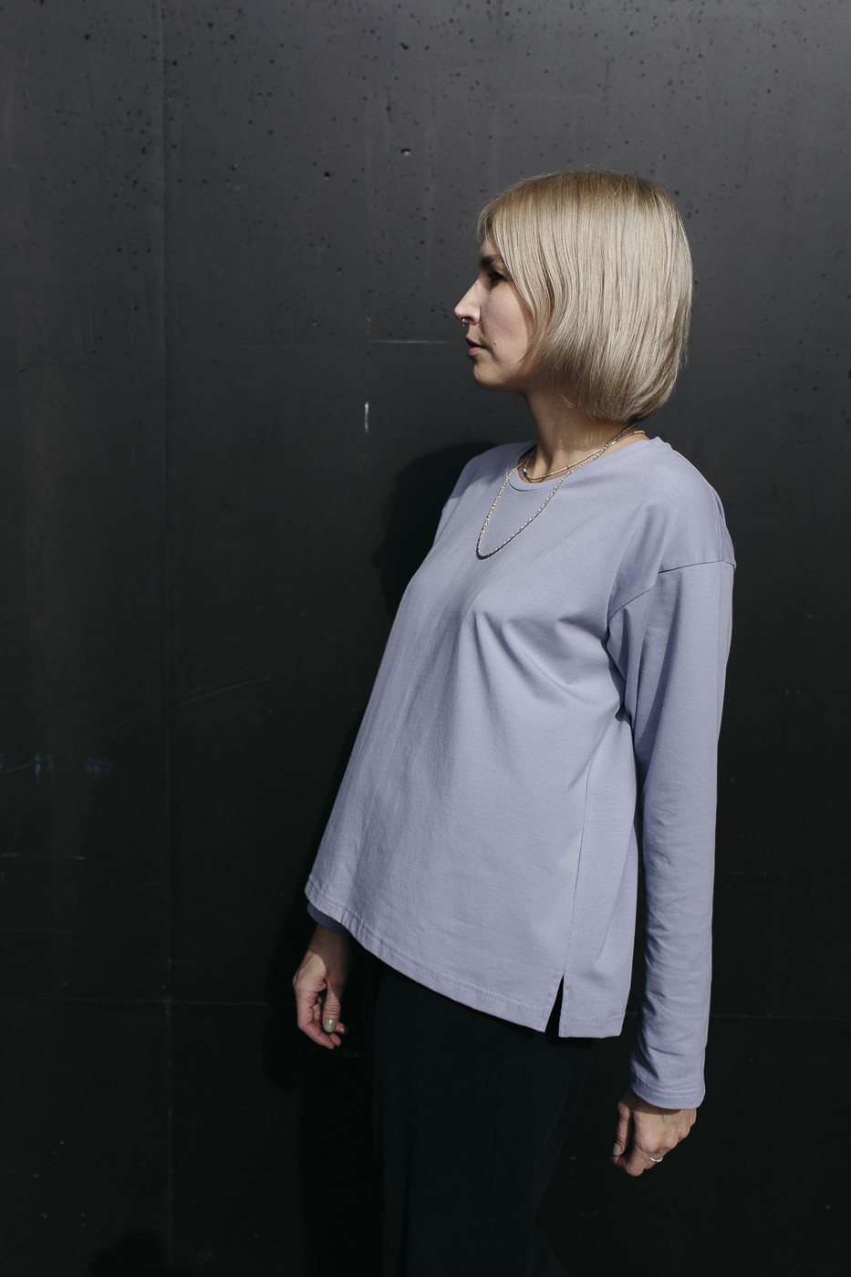 MORNING /lilac cotton/