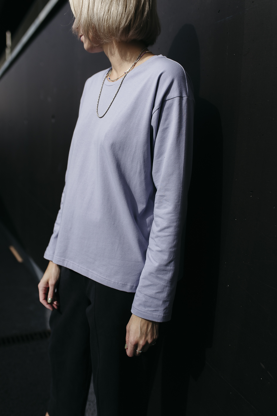 MORNING /lilac cotton/