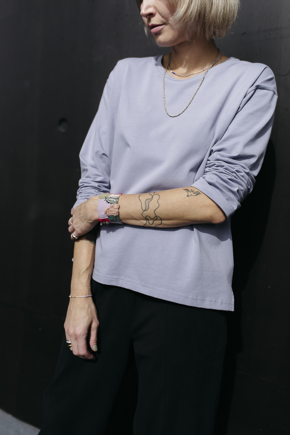 MORNING /lilac cotton/