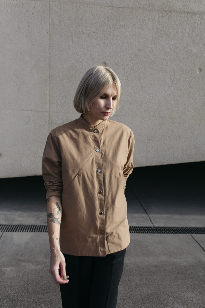 TEIDE /cafe latte cotton+nylon/