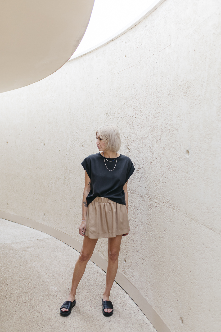 COUCOU /coffee beige tencel/