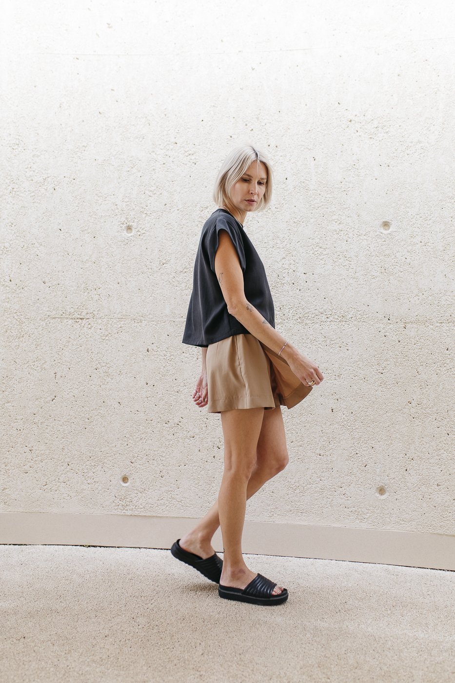 COUCOU /coffee beige tencel/