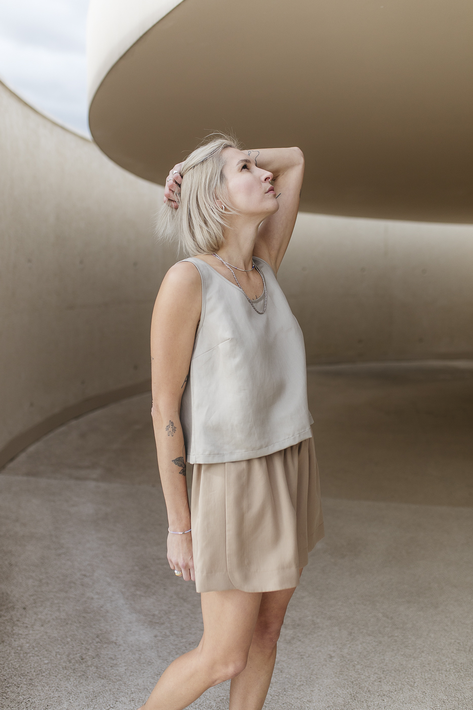 COUCOU /coffee beige tencel/