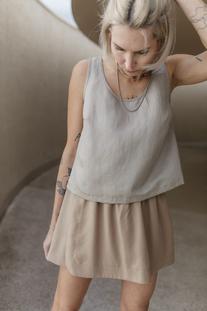 COUCOU /coffee beige tencel/