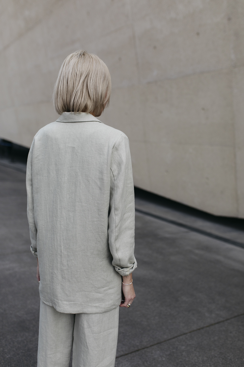 OXI /pistachio linen/