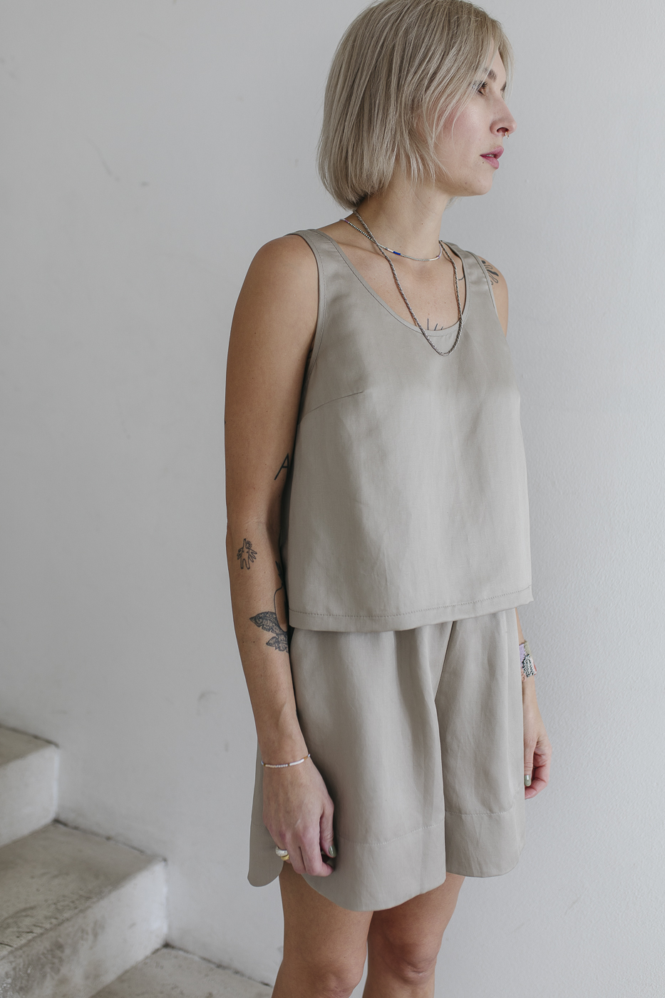 BAJA /sand tencel+linen/