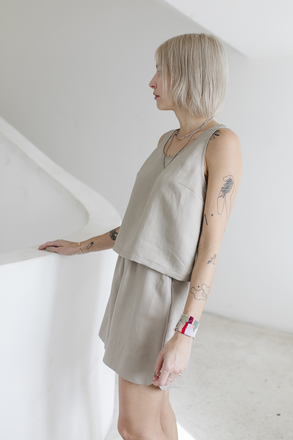 BAJA /sand tencel+linen/