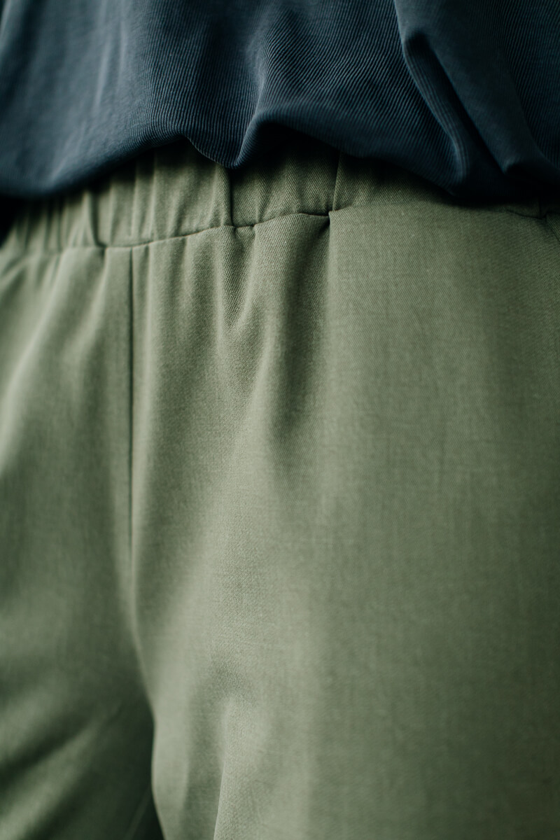 YOUTH /khaki cotton+tencel/