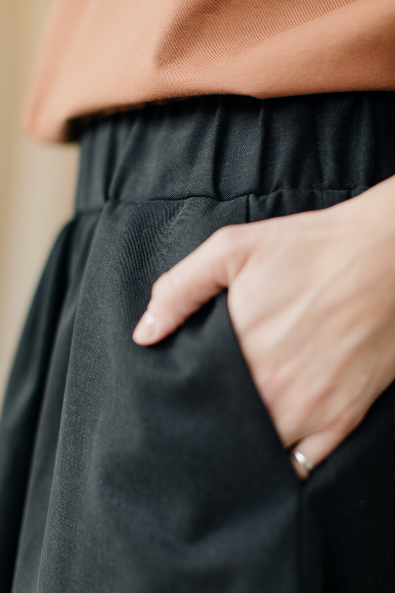 BETI /charcoal cotton+tencel/