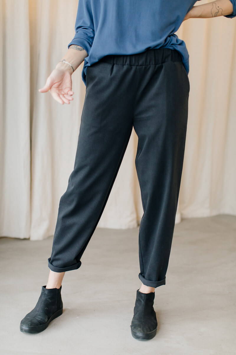 YOUTH /charcoal cotton+tencel/