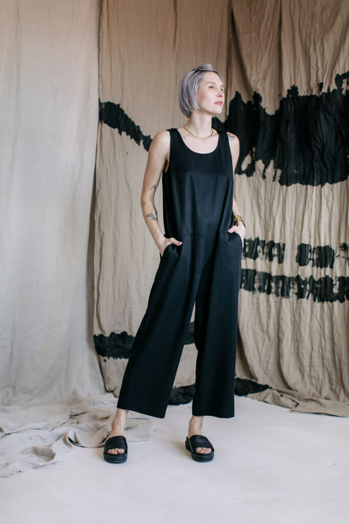 KEIKO /black tencel/