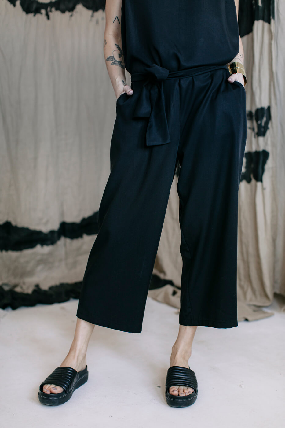 KEIKO /black tencel/