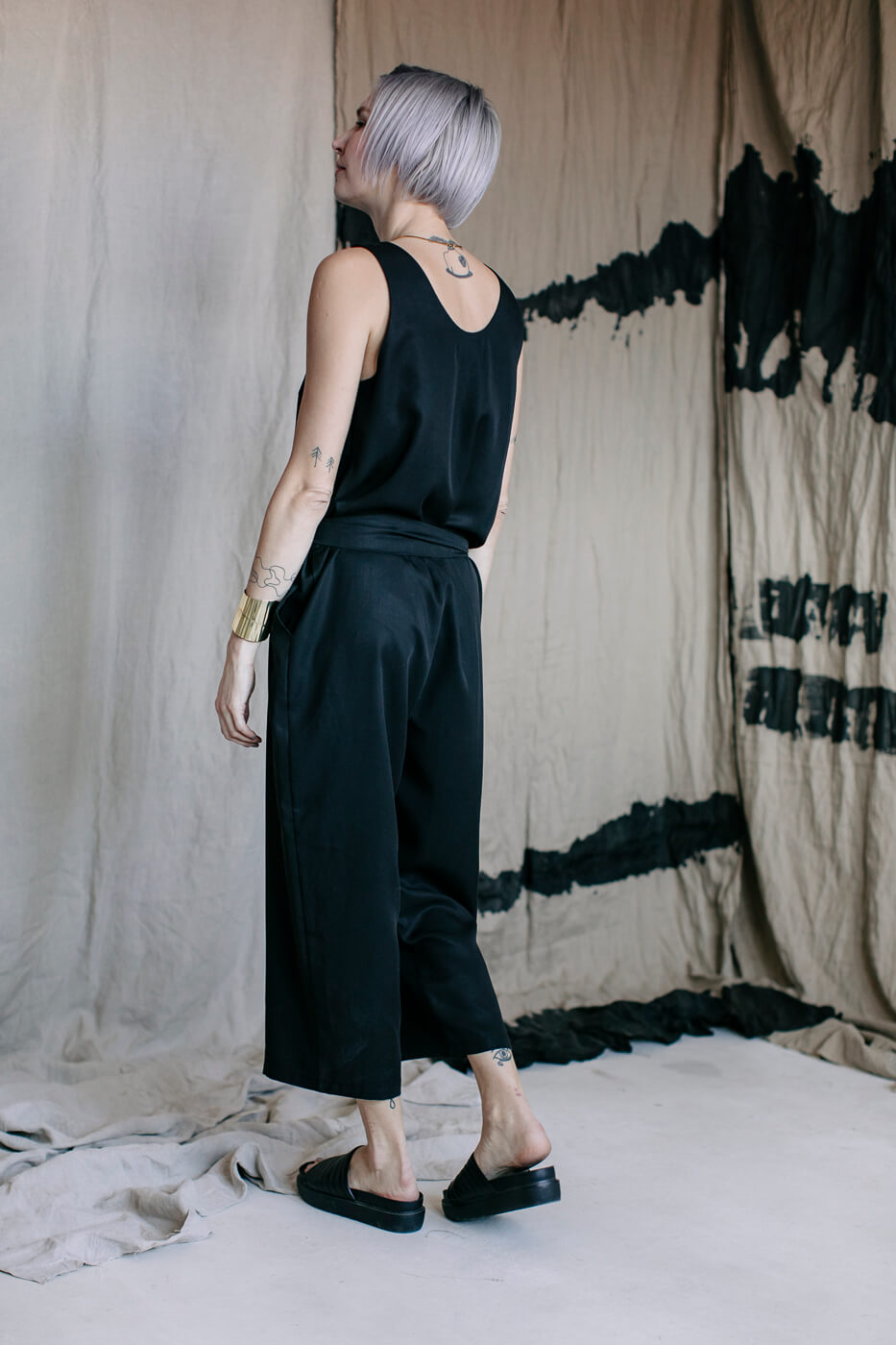 KEIKO /black tencel/