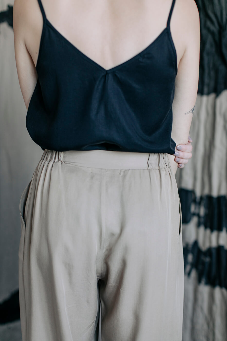 BAHAMAS /coffee beige tencel/