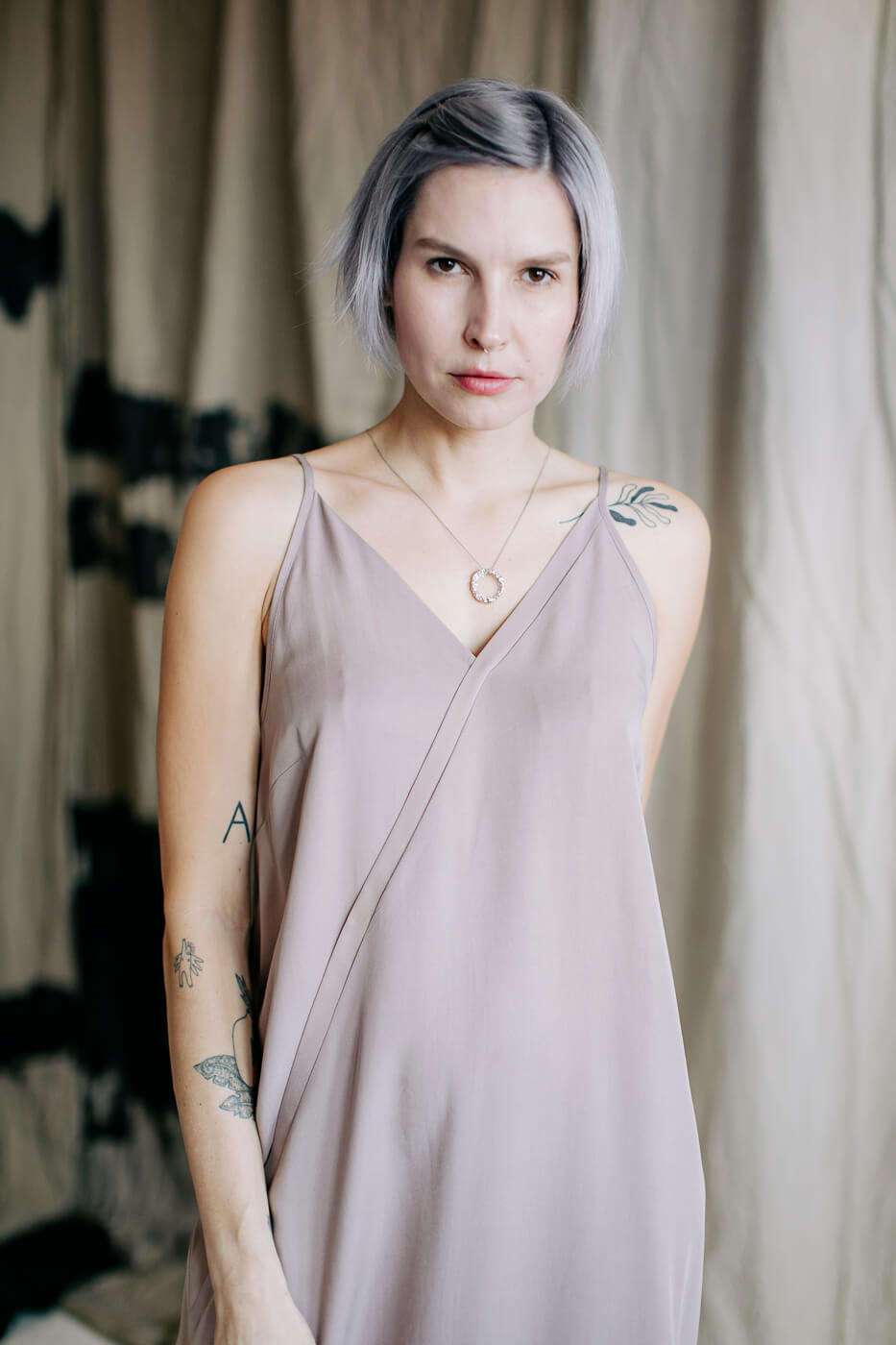 RIO /pink coffee tencel/