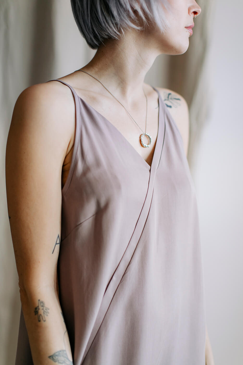 RIO /pink coffee tencel/