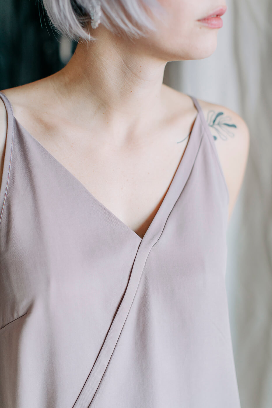 CAIO /pink coffee tencel/