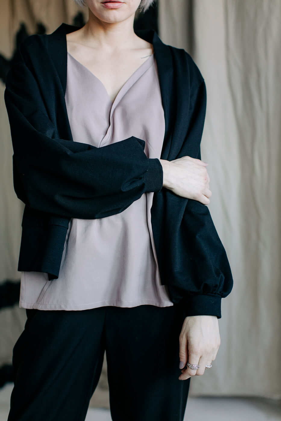 MORI /black cotton/