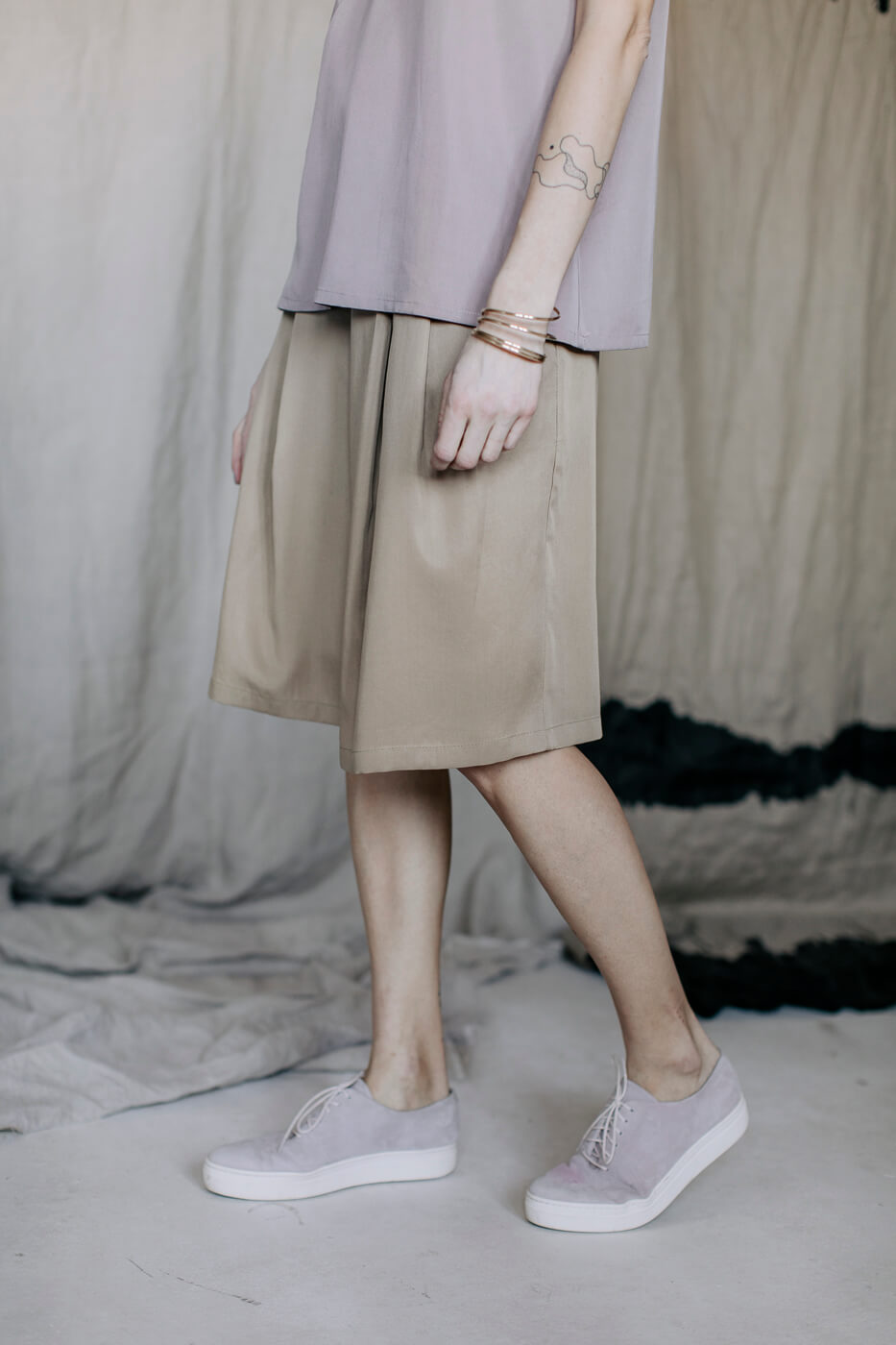 BAHAMAS /coffee beige tencel/