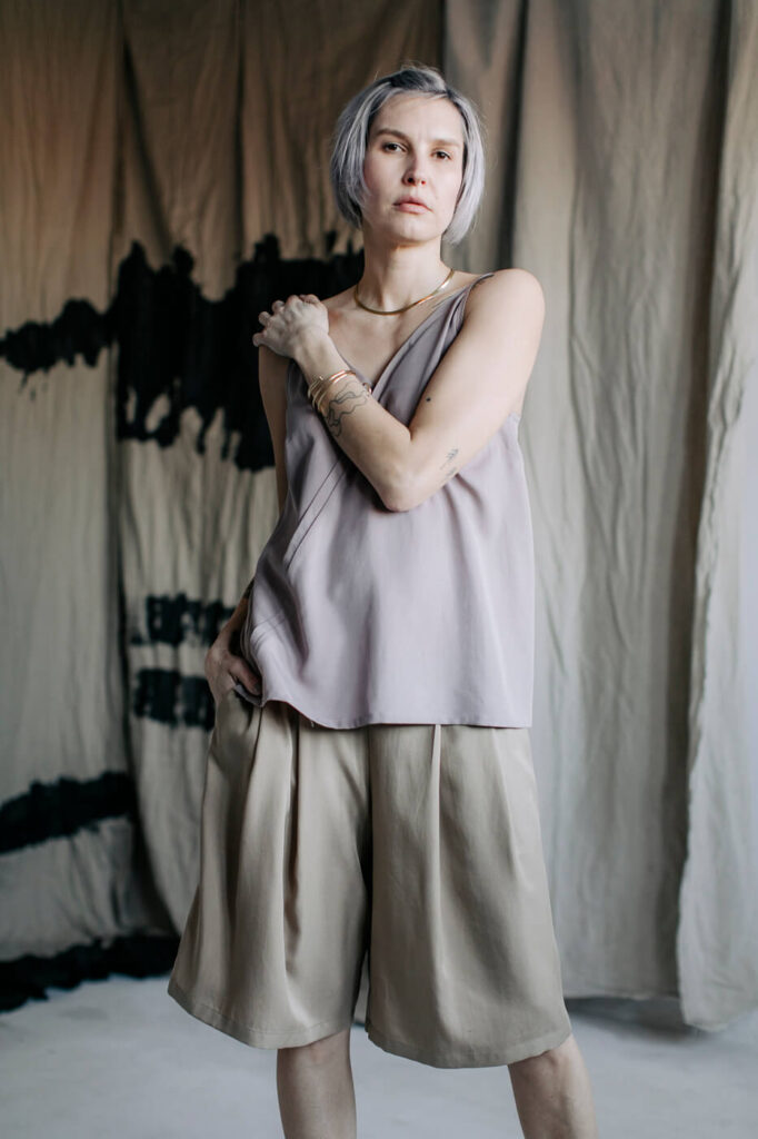 BAHAMAS /coffee beige tencel/