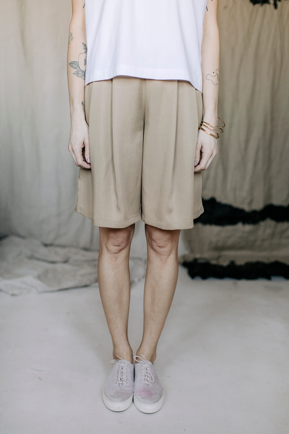 BAHAMAS /coffee beige tencel/