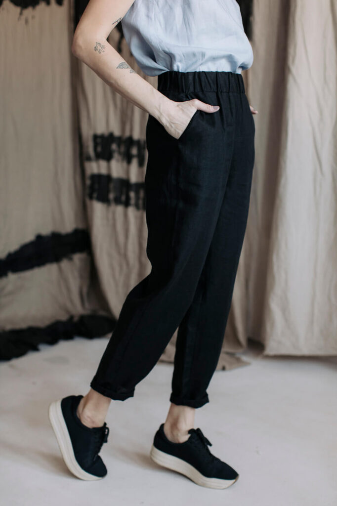 HI YOUTH /black linen/