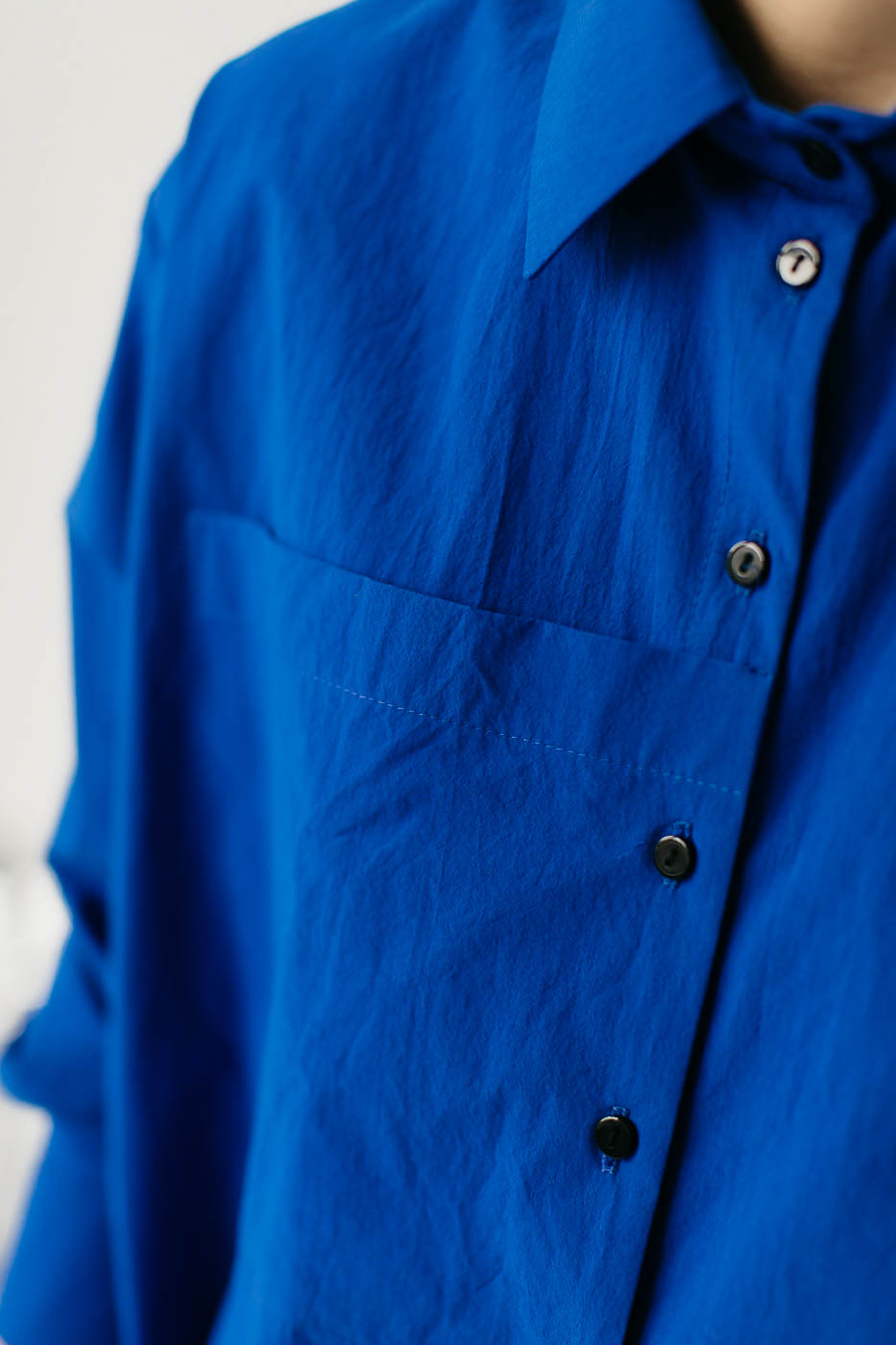 FLORIDA /cobalt blue cotton poplin/