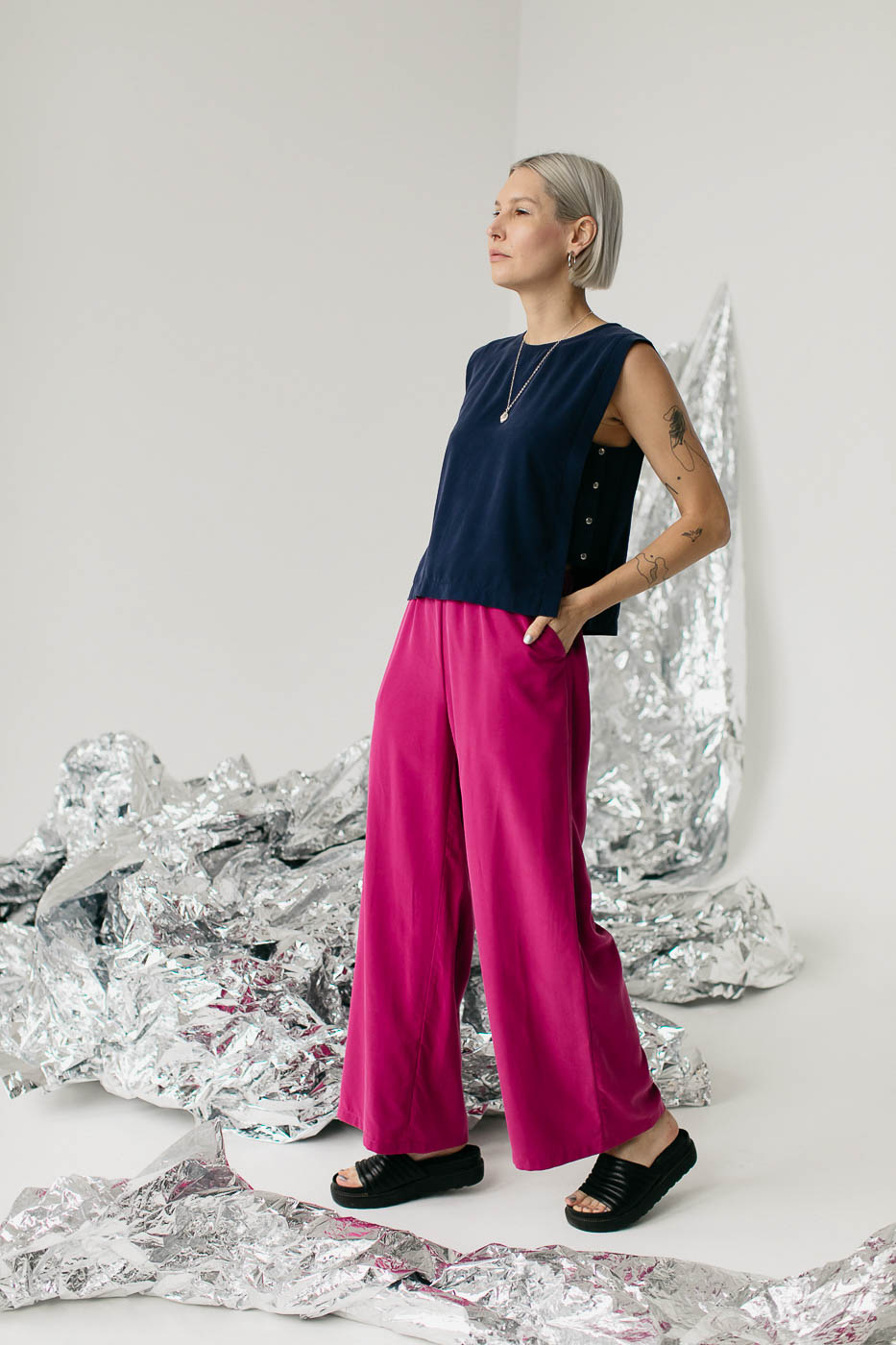 FIKA /fuchsia rayon/