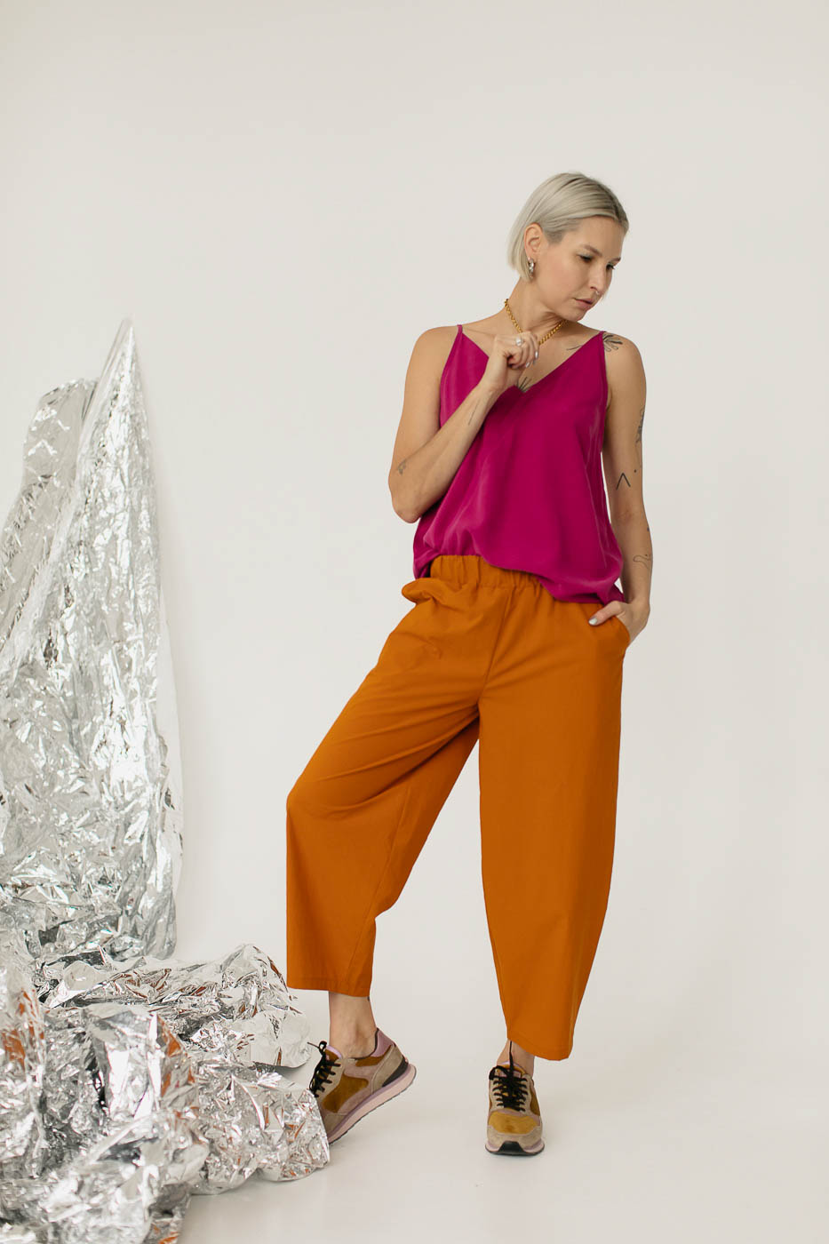 OSAKA /curry cotton poplin/