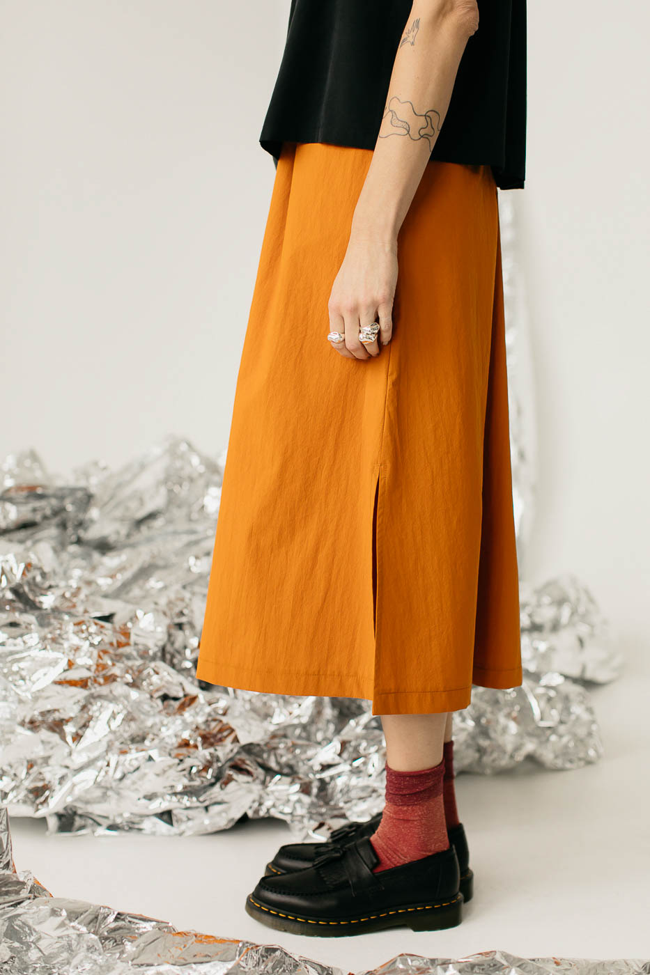 NIKO /curry cotton poplin/