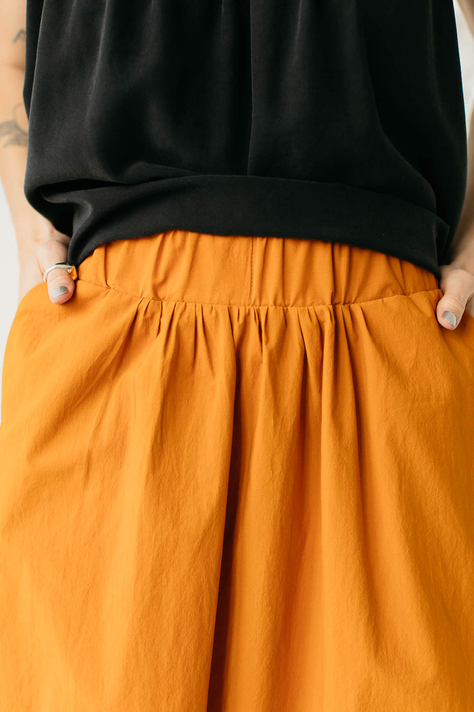 NIKO /curry cotton poplin/