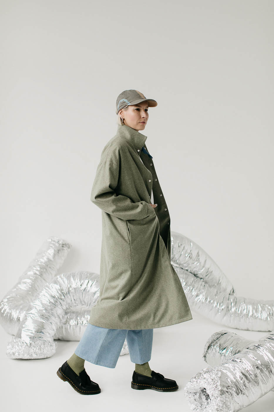 NARA /frosty green wool/