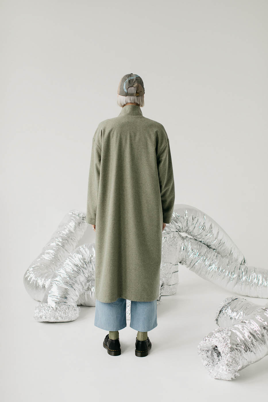 NARA /frosty green wool/