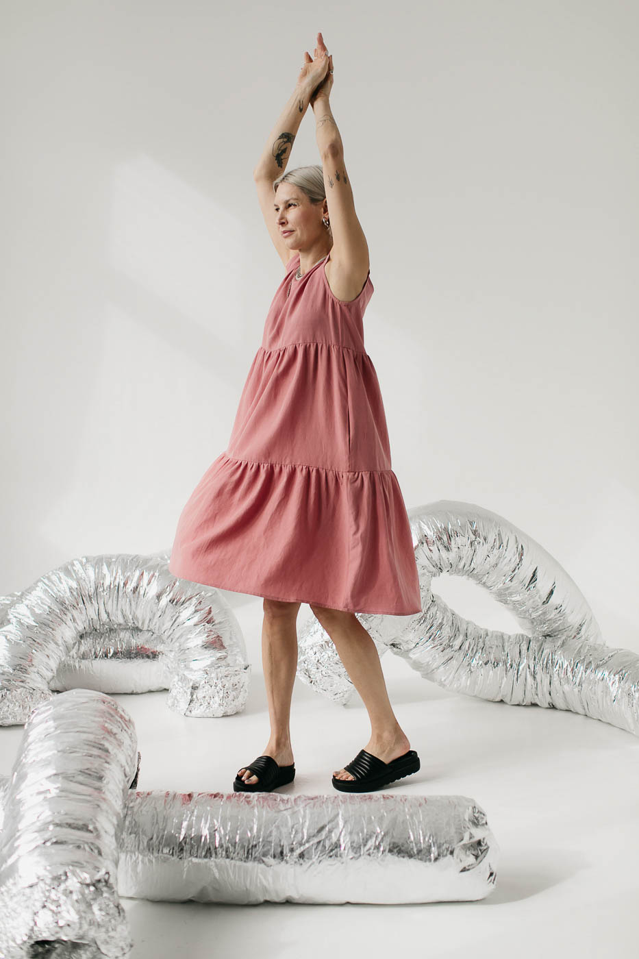 CLOUD /herbal rose lyocell+linen/