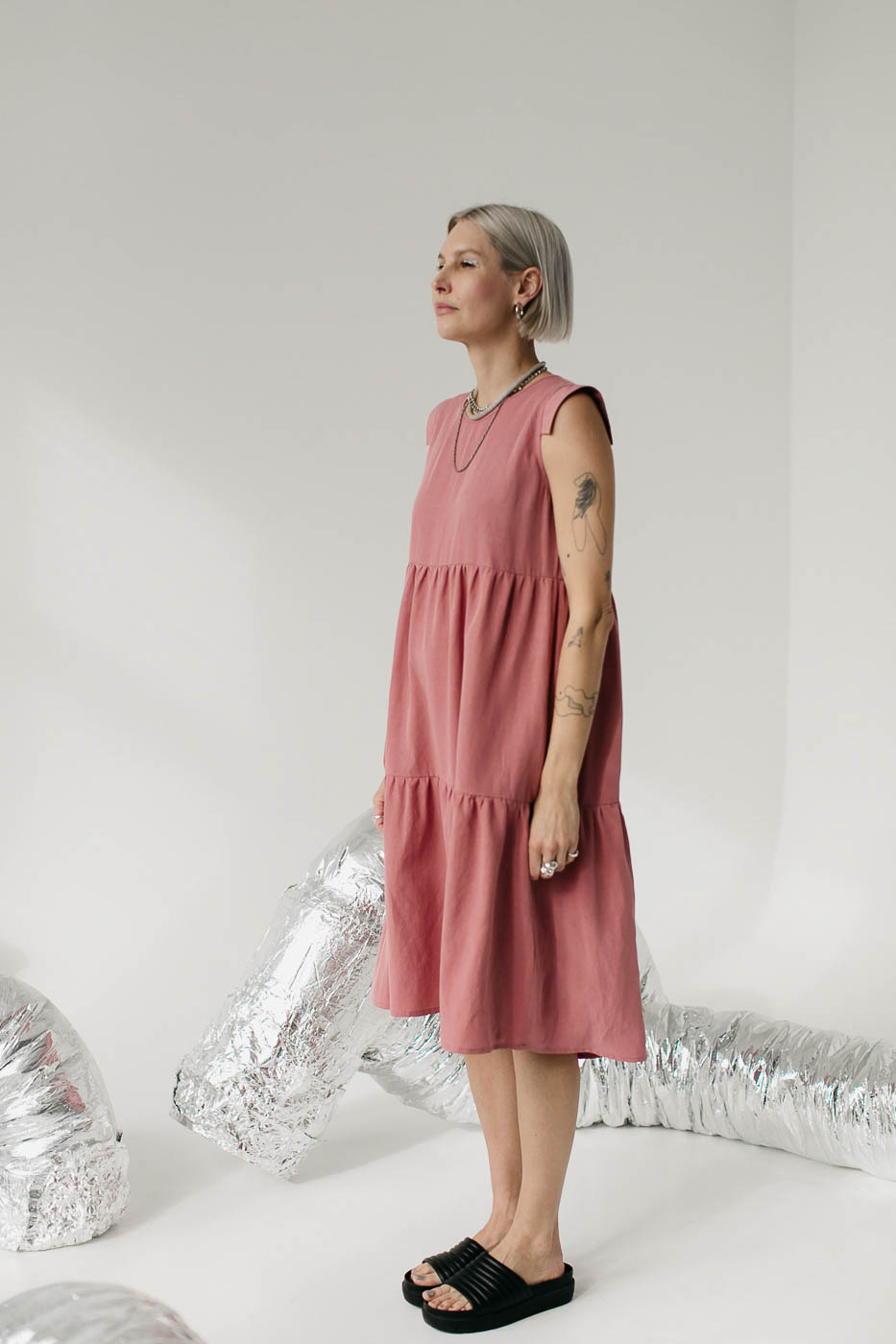 CLOUD /herbal rose lyocell+linen/