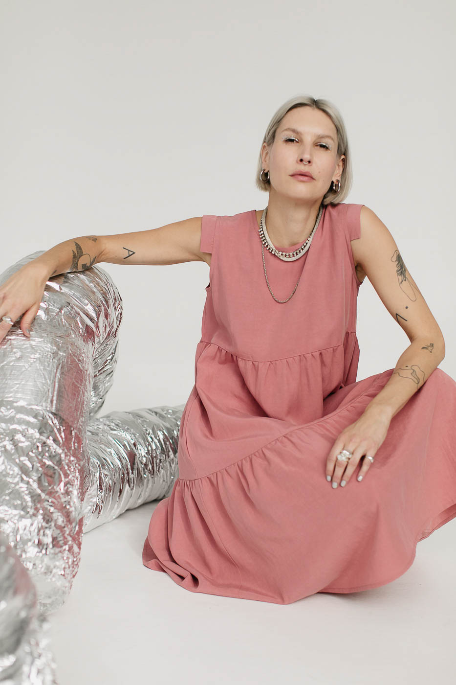 CLOUD /herbal rose lyocell+linen/