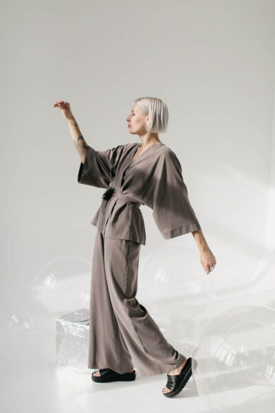 UME /earthy graphite rayon/