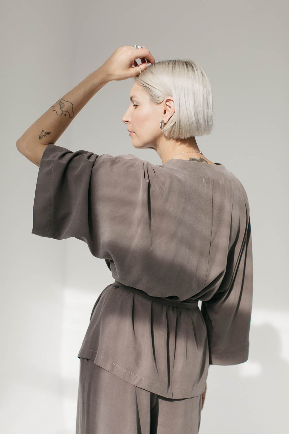 UME /earthy graphite rayon/