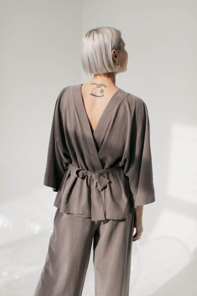UME /earthy graphite rayon/