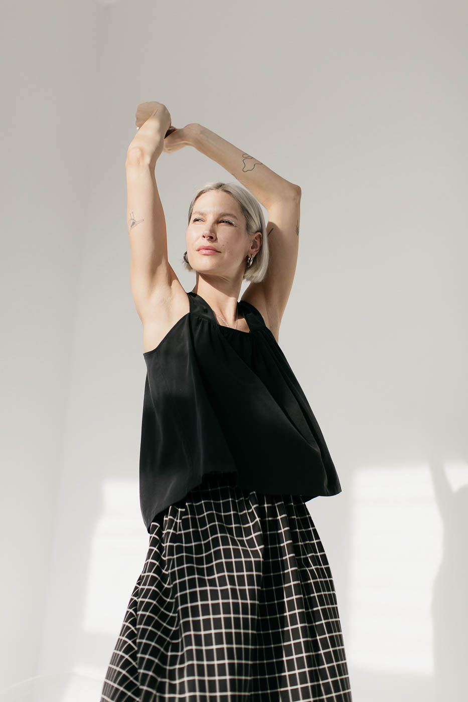 SAMOA /charcoal black rayon/