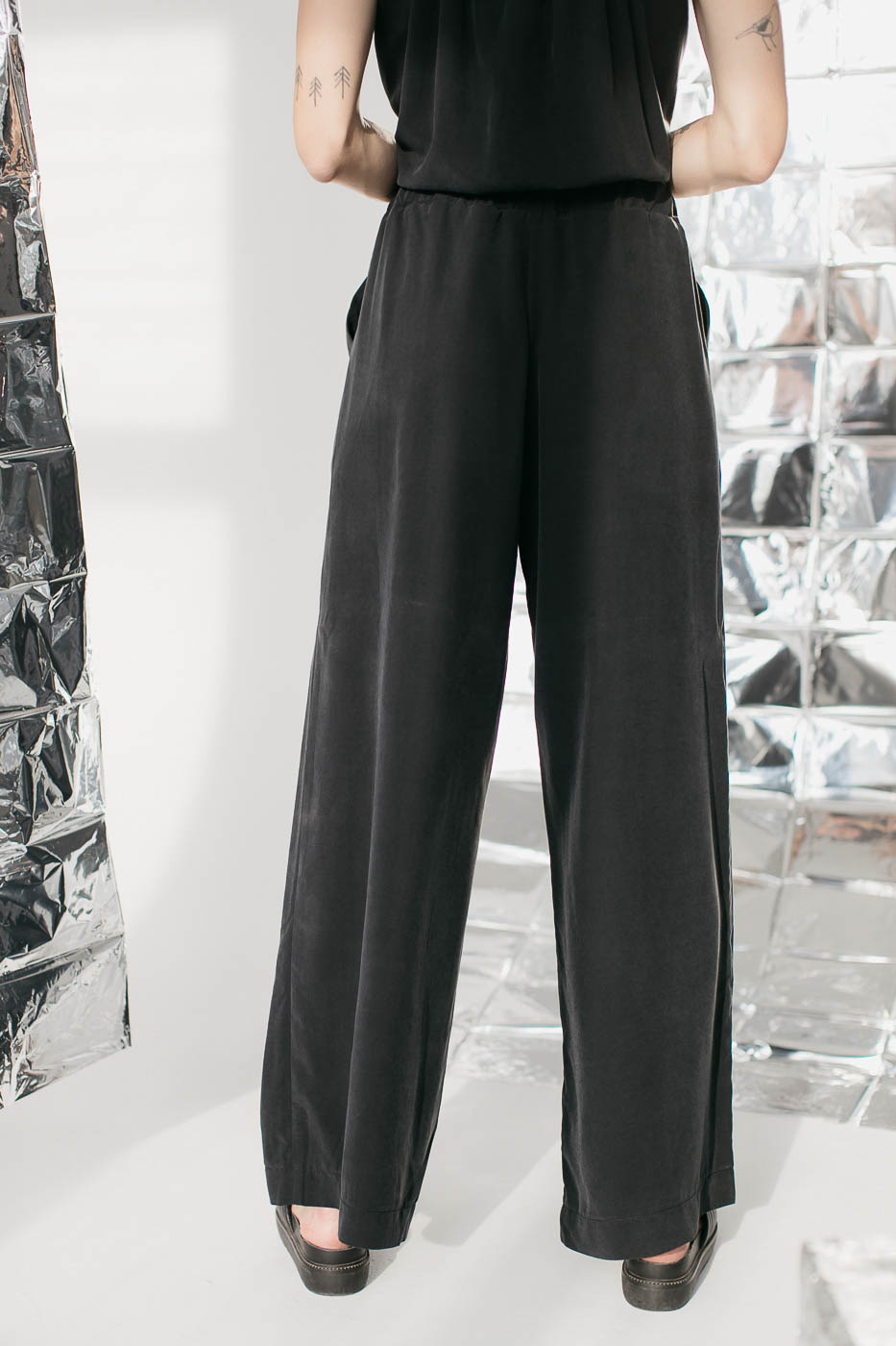 FIKA /charcoal black rayon/