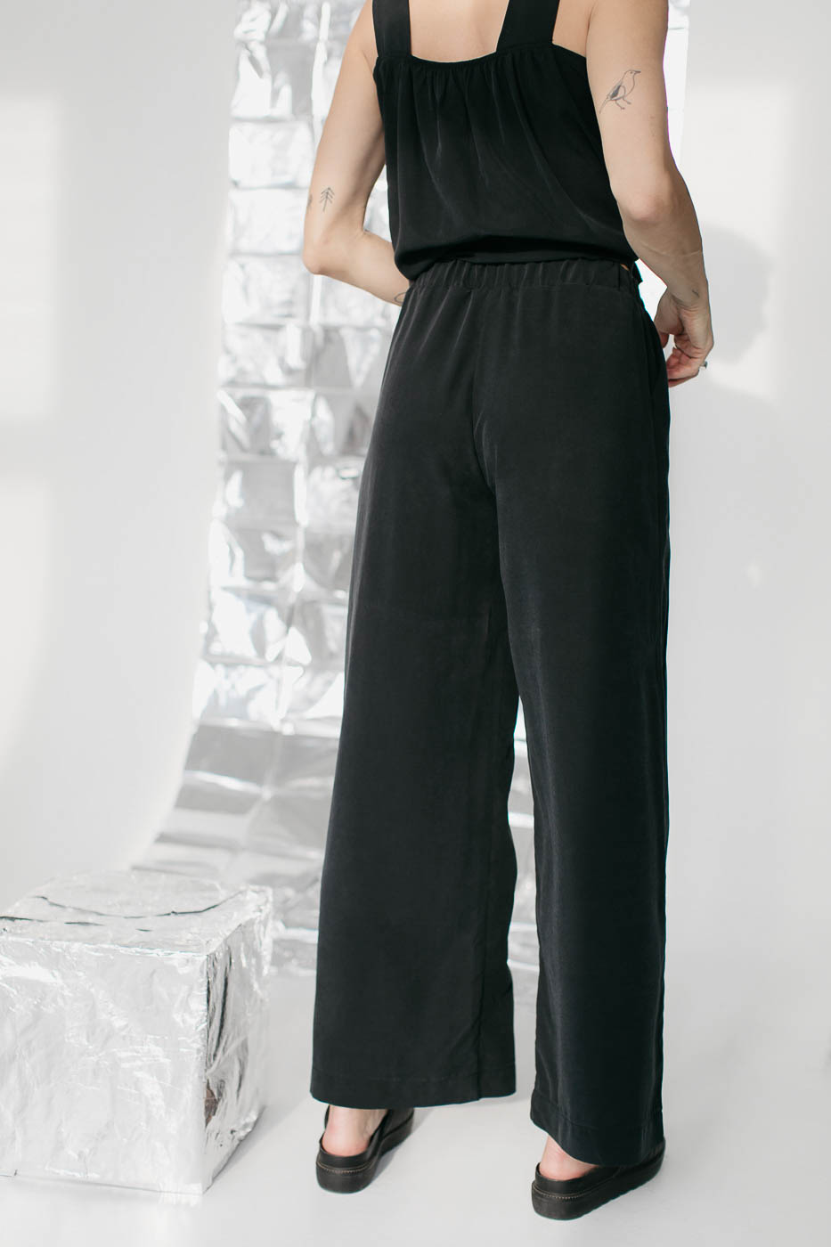 FIKA /charcoal black rayon/